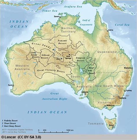 Outback Facts - Australian Deserts & Semi-arid Lands