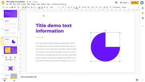 How to create a pie chart in Google Slides? - HiSlide.io