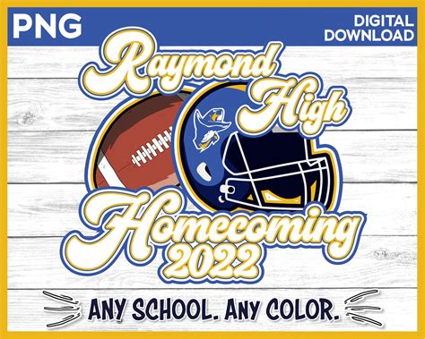 High School Homecoming Customized Image School Spirit Shirt - Etsy