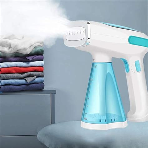 Steamer for Clothes 1500W Powerful Dry Steam, Handheld 280ml Steamer for Garment and Fabric ...