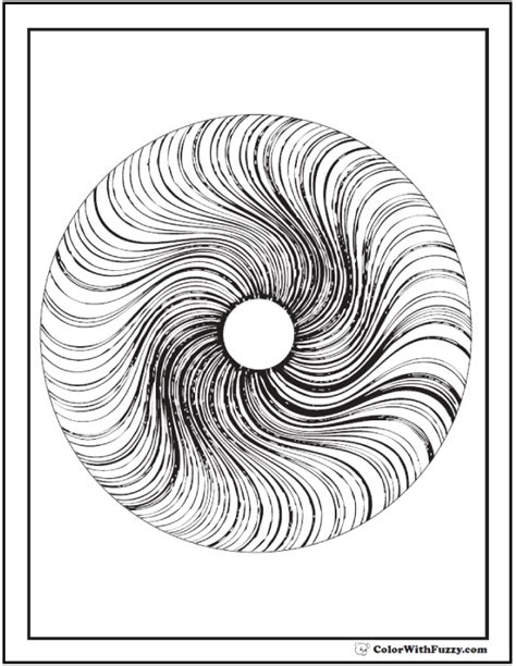 Geometric 3d Coloring Pages