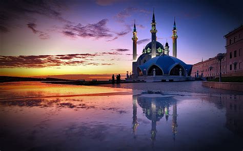 Qolsharif Mosque Islamic Hd Wallpapers - Islam Hd Wallpaper 1080p - 1920x1200 Wallpaper - teahub.io