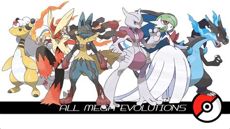 Mega Evolution Pokemon List