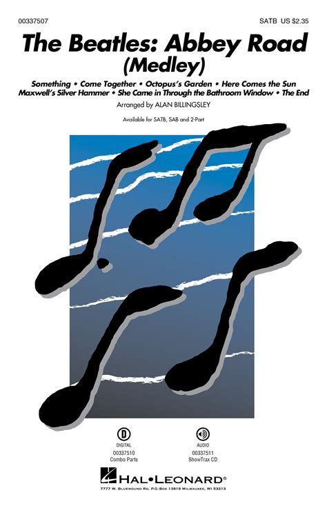 The Beatles: Abbey Road Medley (SATB ) by Jo | J.W. Pepper Sheet Music