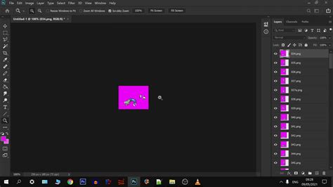 Making a sprite sheet using Adobe photoshop - YouTube