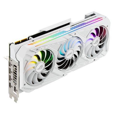 Buy ASUS ROG Strix GeForce RTX 3090 24GB White [ROG-STRIX-RTX3090-24G-WHITE] | PC Case Gear ...