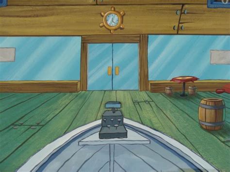 Spongebob Original Background Animation Krusty Krab Art