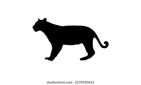 Jaguar Silhouette High Quality Vector Stock Vector (Royalty Free) 2270350631 | Shutterstock