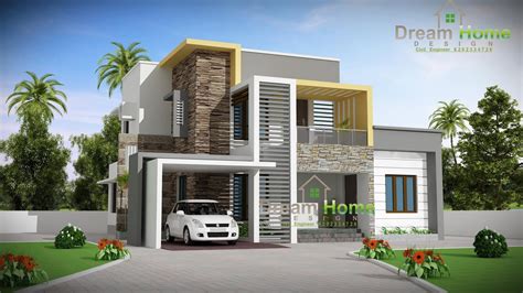 Indian House Design, House Plan, Front Design, 3D Naksha, Map | Dream Home Design