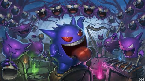 Gengar Desktop Wallpaper - EnWallpaper