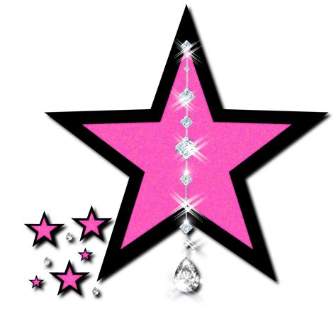 Pink Star Clipart - ClipArt Best