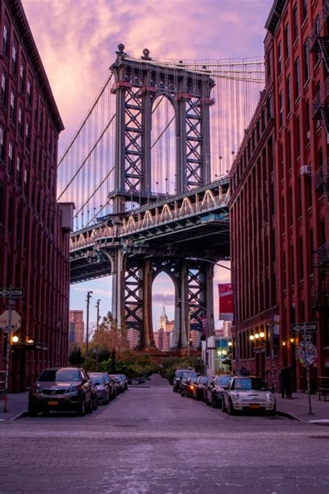 Manhattan Bridge Sunset Print - Uncovering PA