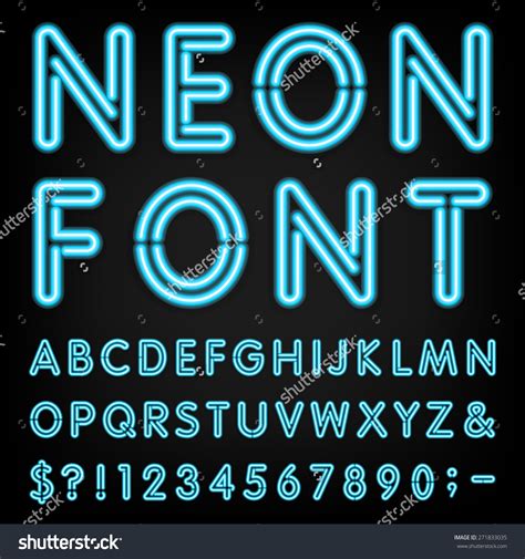 Neon font clipart - Clipground