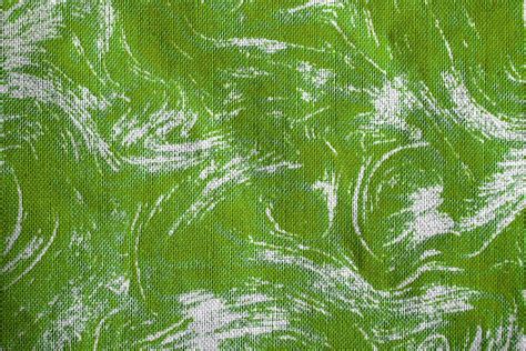 Fabric Texture with Lime Green Swirl Pattern – Photos Public Domain