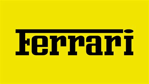 Ferrari Logo Font