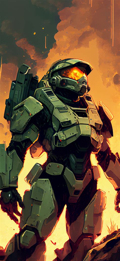 Halo Master Chief Art Wallpapers - Cool Halo Wallpaper for iPhone