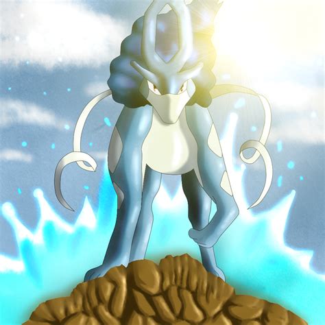 Shiny Suicune by Scheve94 on DeviantArt