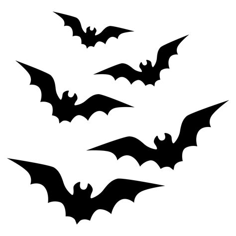 BATS Multiple bat SVG Halloween Bat SVG Bat Vector Spooky | Etsy