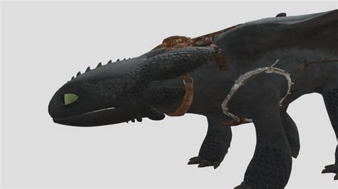 Toothless 3D models - Sketchfab