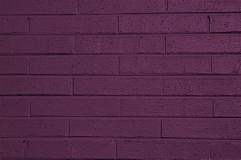 Purple Painted Brick Wall Texture – Photos Public Domain