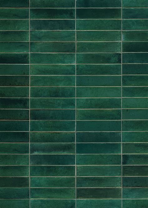 Green Tile Wall Texture