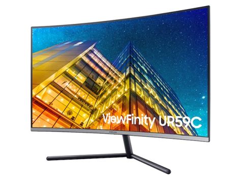 32-inch Samsung ViewFinity UR59 4K UHD curved monitor is 22% off on Amazon - NotebookCheck.net News