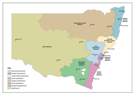 Map Of National Parks Nsw - Arlana Nannette