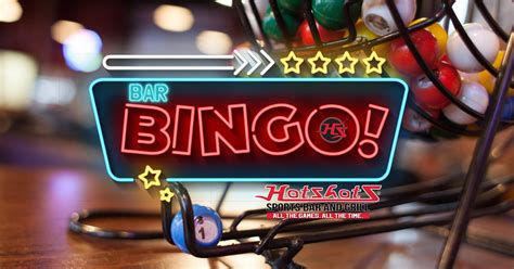 Bar Bingo Night @ Hotshots Edwardsville - Hotshots Sports Bar & Grill