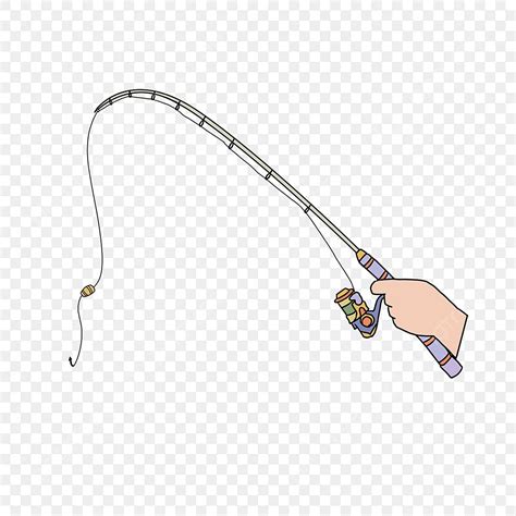 Fishing Rods Hd Transparent, Riverside Fishing Rod Clip Art, Fishing Rod Clipart, Fishing ...