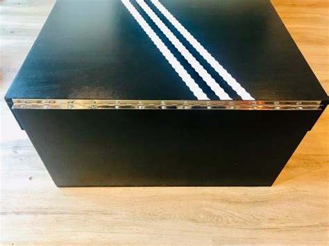 Adidas XXXL shoe box storage chest drawer genuine sneaker freaker – Vintage Luxury