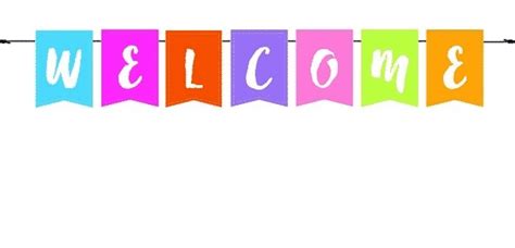 Cute, Easy & Free Printable Welcome Banner - Tulamama