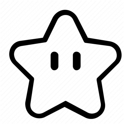 Mario, star icon