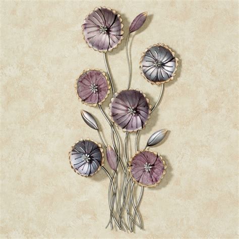 15 Ideas of Metal Flower Wall Art