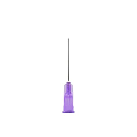 Acucan 24G X 1" (0.55mm x 25mm) Violet Hypodermic Needle - Orion Medical Supplies