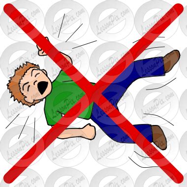 No Tantrum Picture for Classroom / Therapy Use - Great No Tantrum Clipart