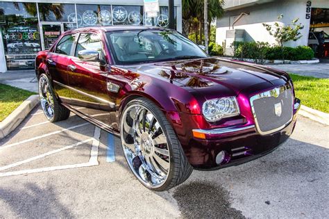 C2C Rims: 2008 chrysler 300 on 30's Custom Candy!