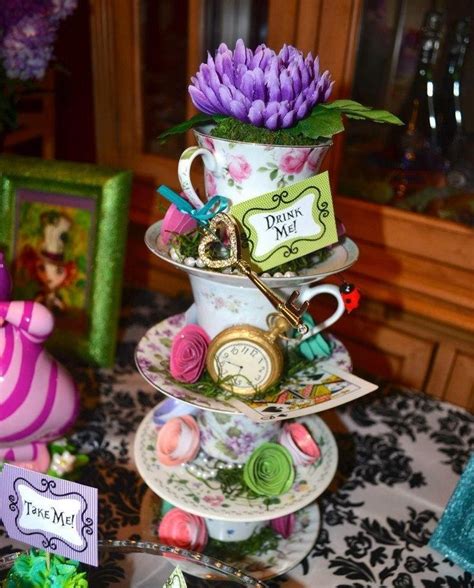 mad hatter tea party decoration ideas | AfFlicks.com | Mad hatter tea party, Mad hatter baby ...