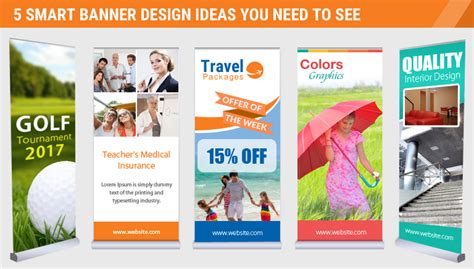 5 Smart Banner Design Ideas You Need to See