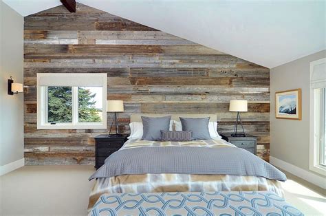 25 Awesome Bedrooms with Reclaimed Wood Walls