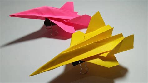 World Most Stylish Paper Airplane Design That Fly Far, Paper Airplane