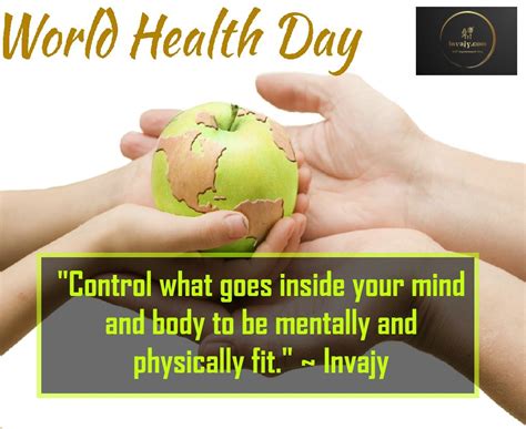 Health Quotes to Encourage You to Lead a Healthy Life - World Health Day 2024