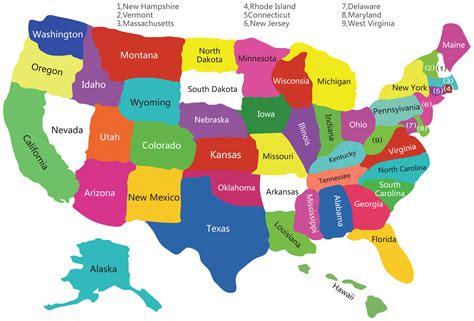 Usa Map States images