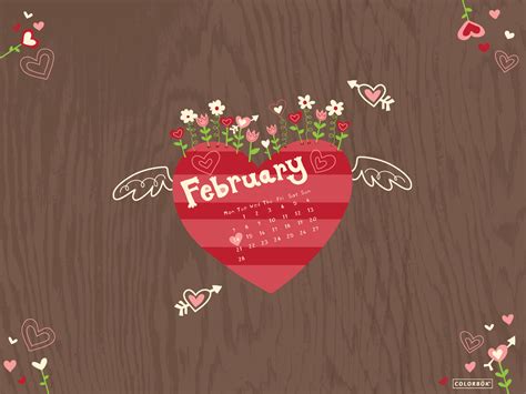 February Wallpaper - wallpaper