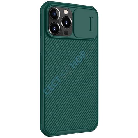 Apple iPhone 13 Pro Max Nillkin CamShield Pro Case (Green)