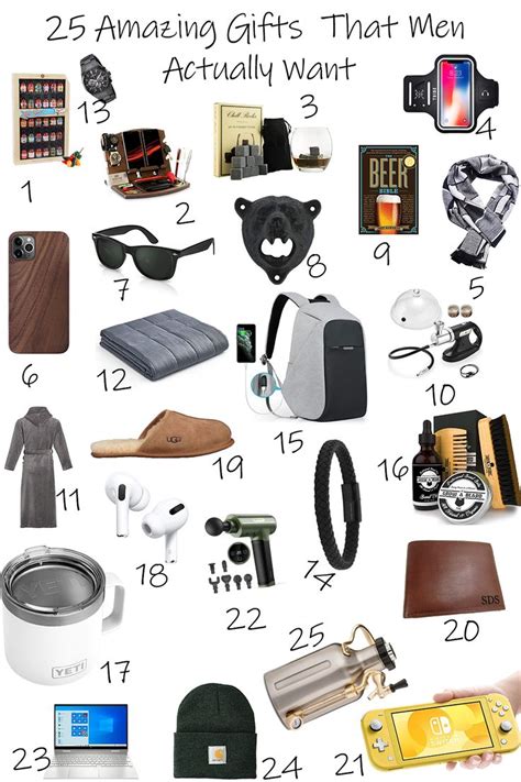 25 Amazing Gifts That Men Actually Want - Creative and Unique Gift Guide for Man Who Has Everyt ...