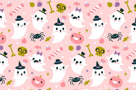 Desktop Pink Halloween Wallpapers - Wallpaper Cave