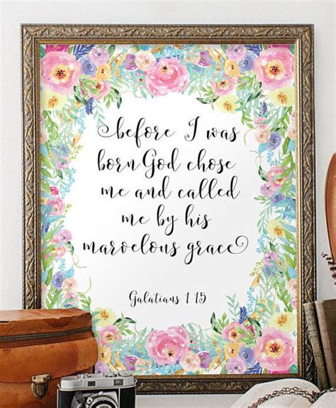 Bible verse wall art Scripture art Scripture by TwoBrushesDesigns #bibleverses Nursery Bible ...