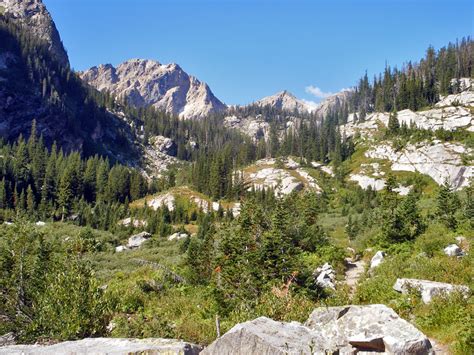 Paintbrush Canyon: Paintbrush Canyon Trail, Grand Teton National Park, Wyoming