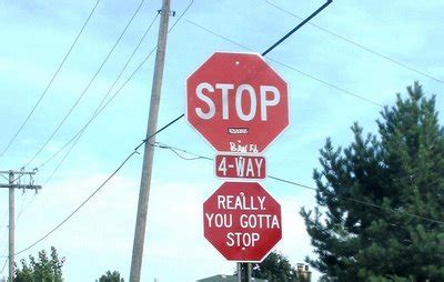 Funny Stop Signs. - Gallery | eBaum's World