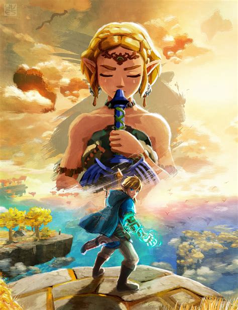 Zelda Tears Of The Kingdom Artwork - Image to u